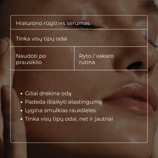 Hialurono rūgšties serumas "BeNatu” - Image 3