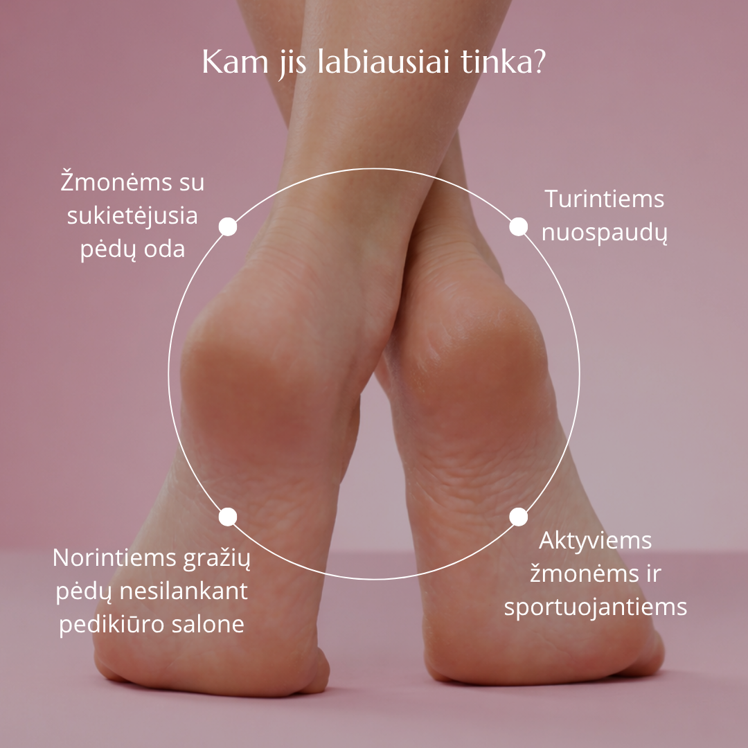 Elektrinis pėdų šveitiklis ELIYA Smooth - Image 3