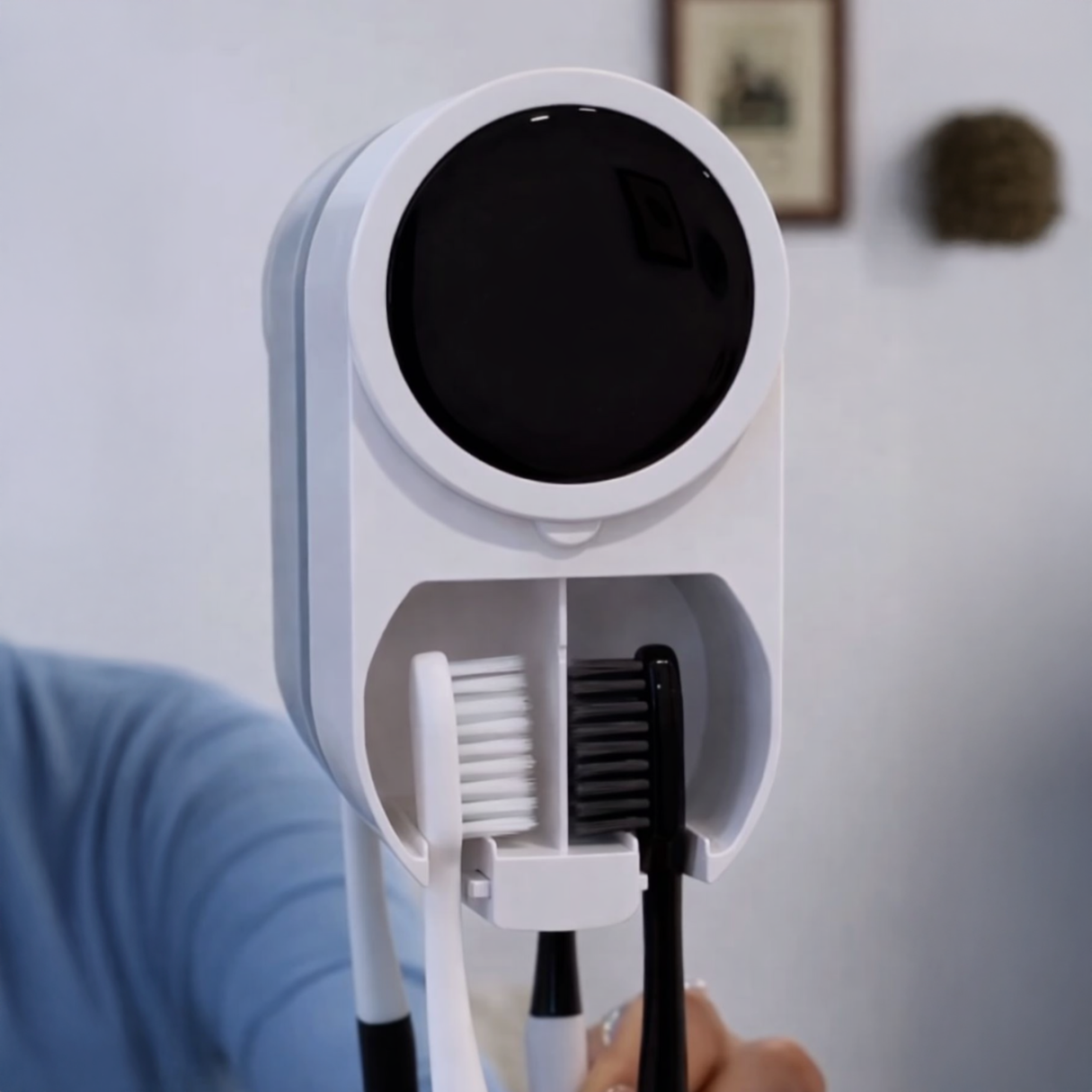 Dantų šepetėlių UV sterilizatorius OVIA UV Duo - Image 15