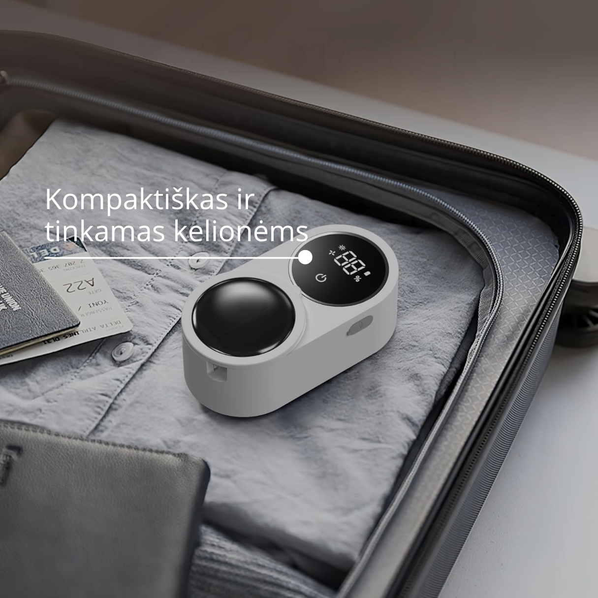 Dantų šepetėlių UV sterilizatorius OVIA UV Duo - Image 13