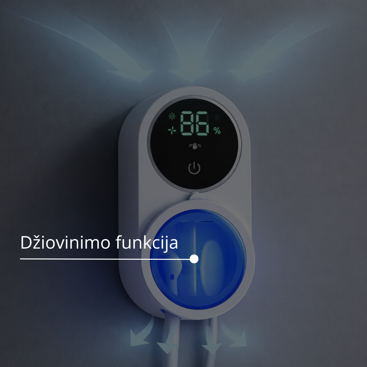 Dantų šepetėlių UV sterilizatorius OVIA UV Duo - Image 5