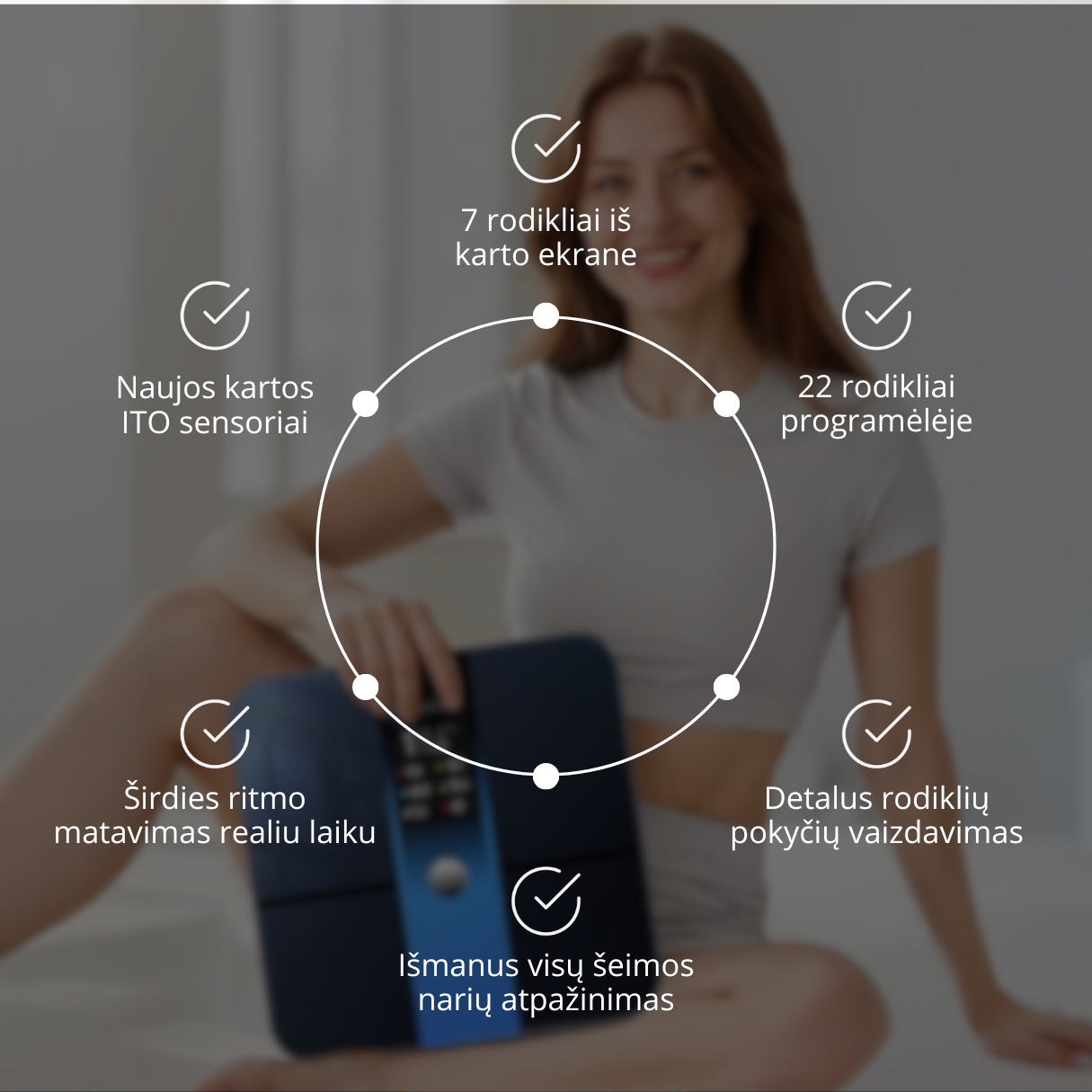 Išmaniosios Svarstyklės AFIIT BodyScan - Image 2