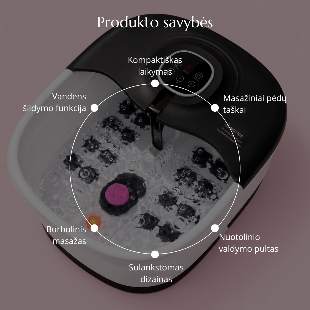 Masažinė pėdų vonelė Lumière SPA - Image 3