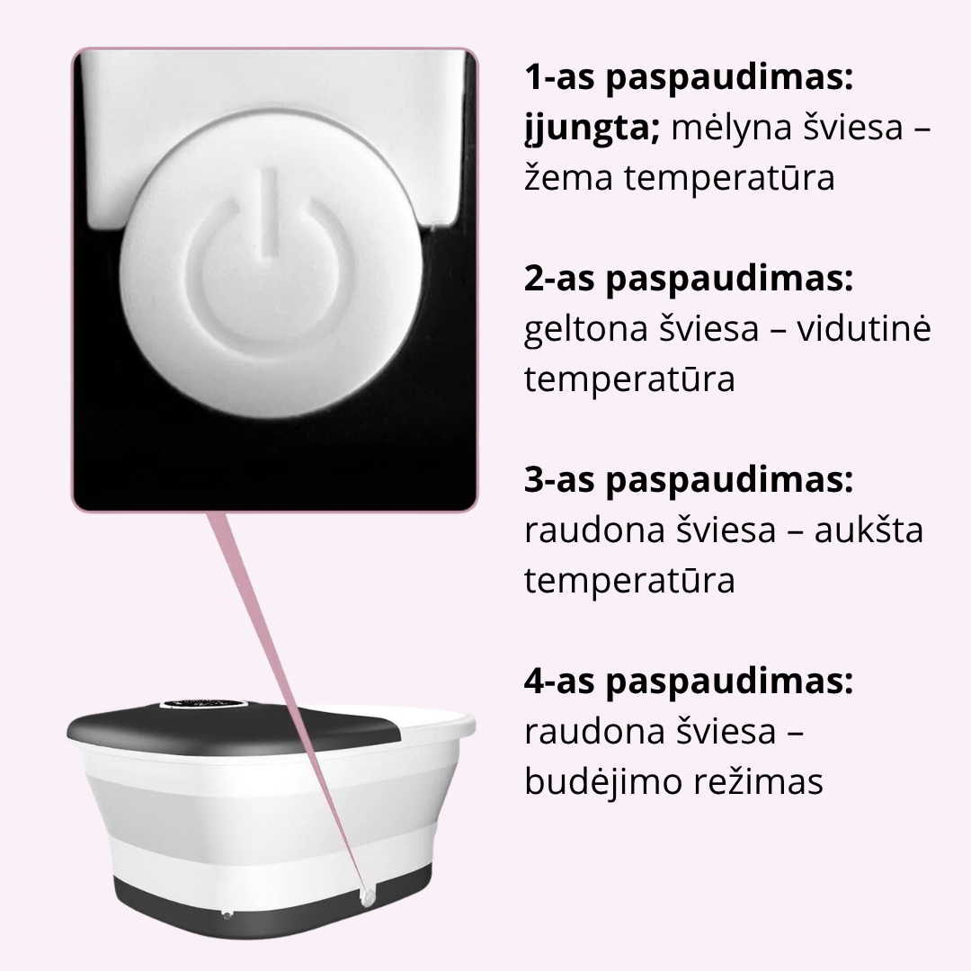 Masažinė pėdų vonelė Lumière SPA - Image 8