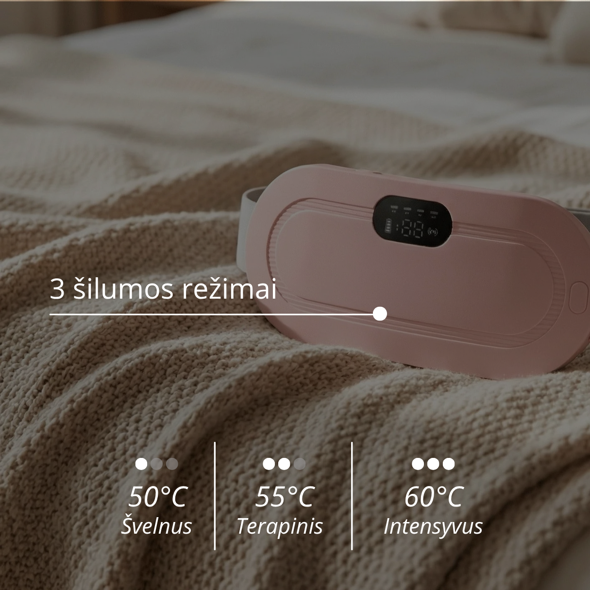 Šildantis pilvo diržas menstruacijoms palengvinti LUNON Cycle - Image 4