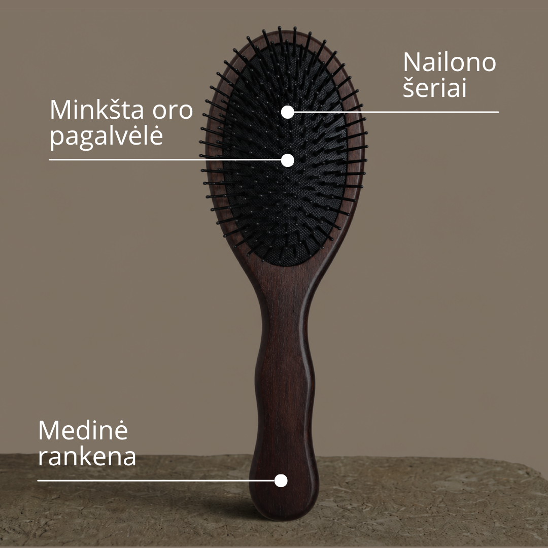 Plaukų šepetys MÙN FlowBrush - Image 3